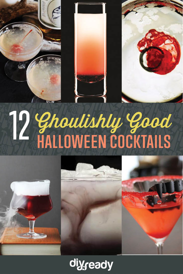 Good Halloween Drinks
 12 Ghoulishly Good Halloween Cocktails DIY Ready