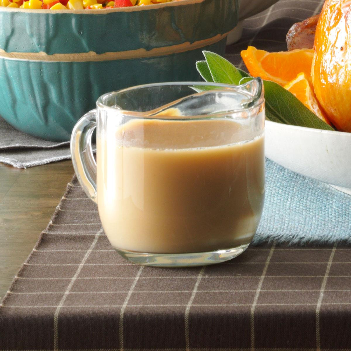 Gravy For Thanksgiving
 Creamy Turkey Gravy Recipe