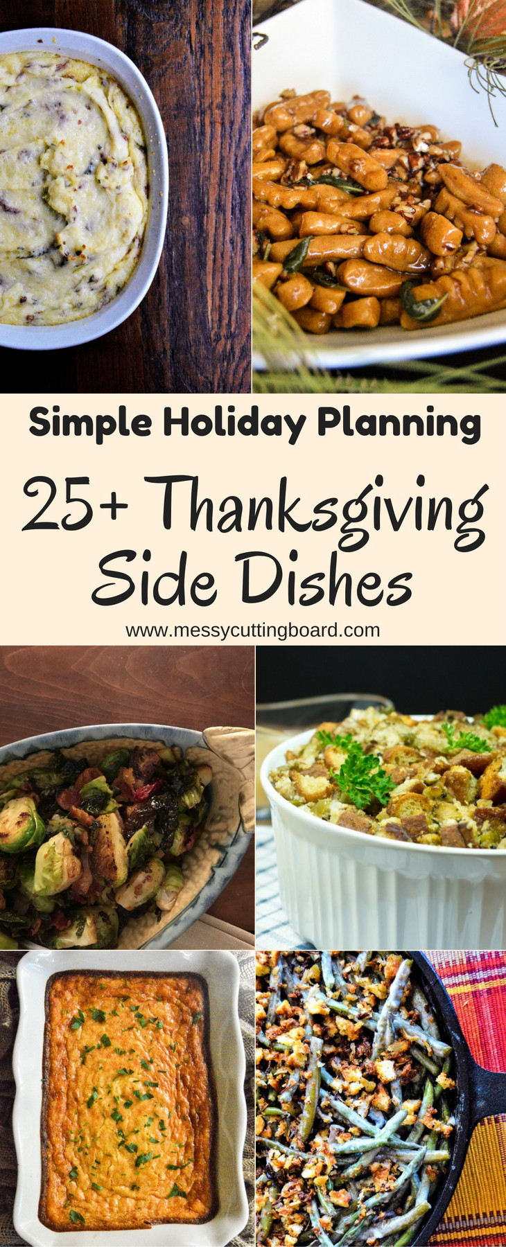 Gravy Thanksgiving Side Dishes
 The Ultimate List of Thanksgiving Side Dishes Messy