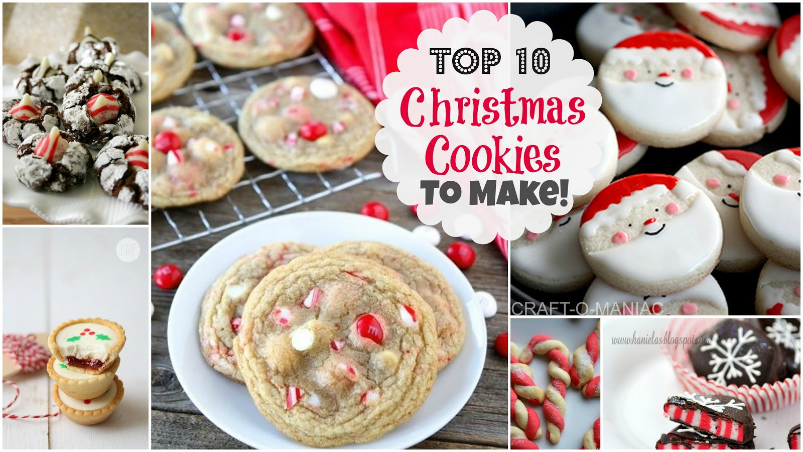 Great Christmas Cookies
 Top 10 Christmas Cookies to Make Craft O Maniac