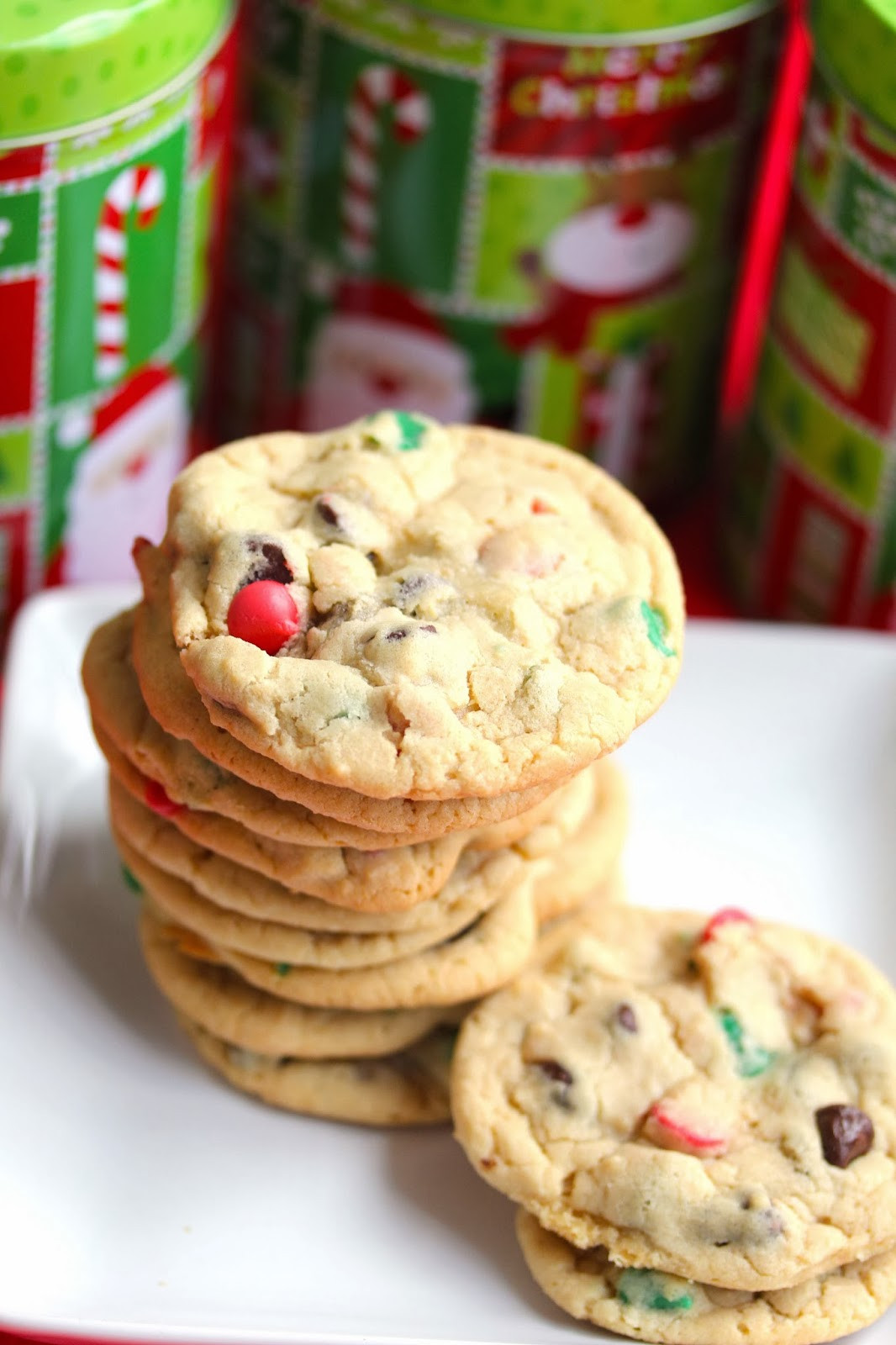 Great Christmas Cookies
 Great Food Blogger Cookie Swap Christmas Chip Cookies