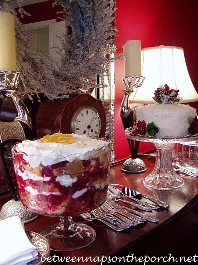 Great Christmas Desserts
 Cranberry Trifle Recipe for a Christmas or Holiday Party