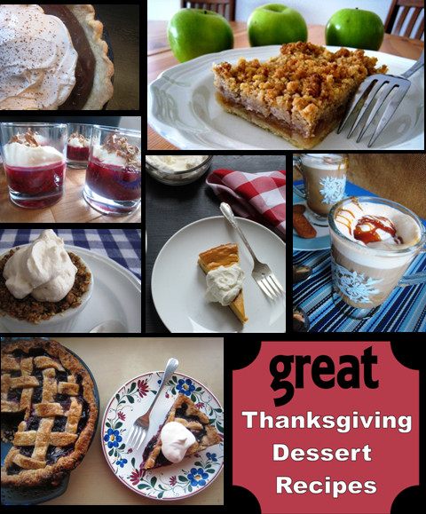 Great Thanksgiving Desserts
 Great Thanksgiving Dessert Recipes Good Cheap Eats