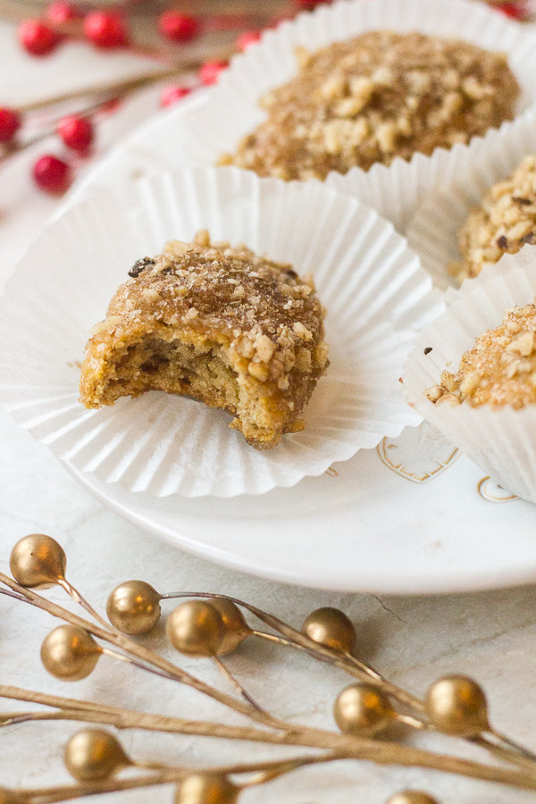 Greek Christmas Cookies
 Melomakarona Greek Honey Walnut Cookies