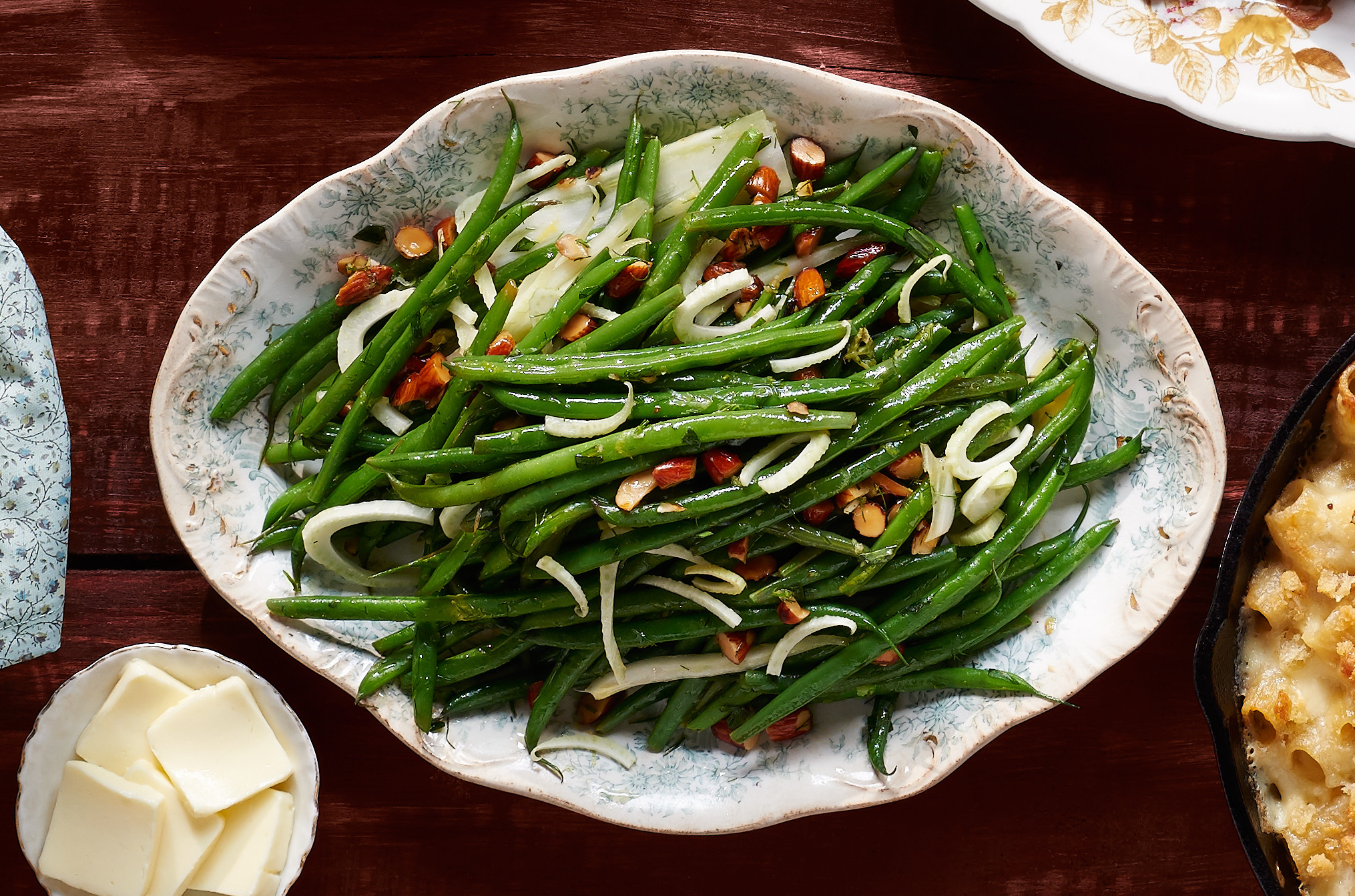 Green Thanksgiving Side Dishes
 Green Beans and Fennel with Tarragon
