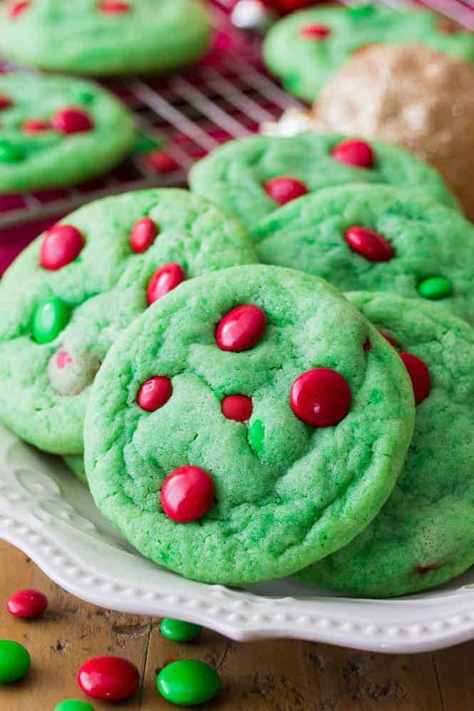 Grinch Christmas Cookies
 Grinch Cookies