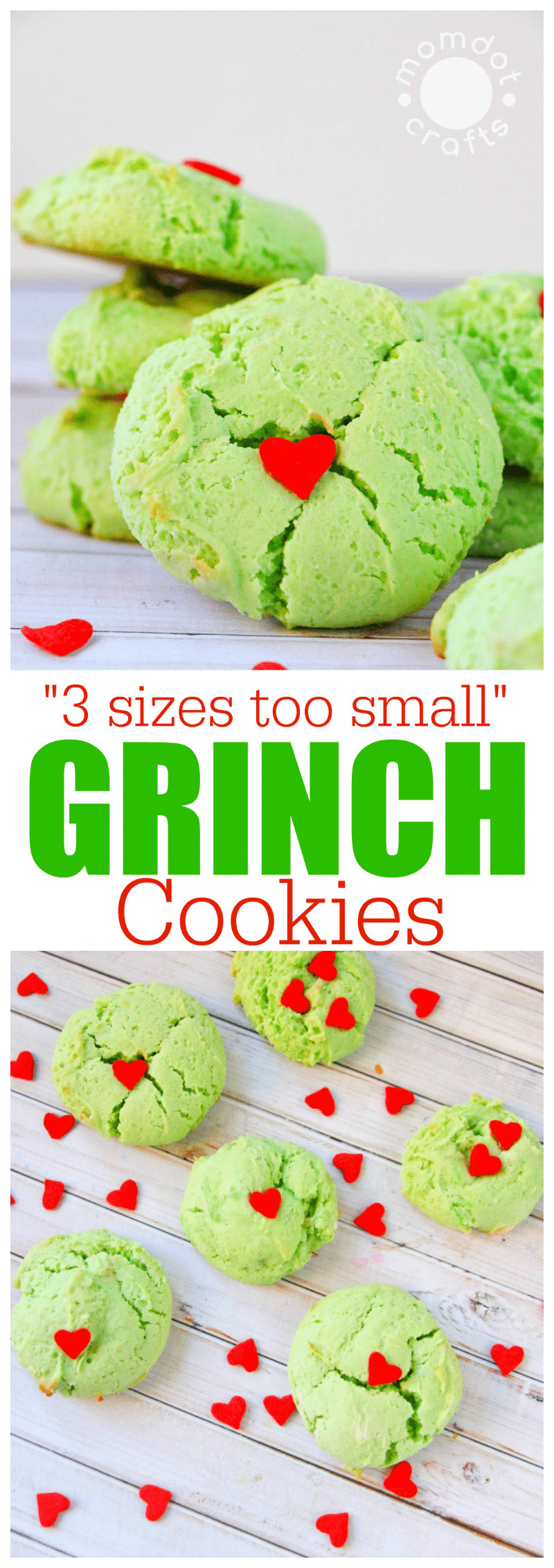 Grinch Christmas Cookies
 Grinch Christmas Cookie Recipe MomDot