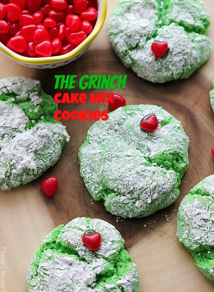 Grinch Christmas Cookies
 Mandy s Recipe Box