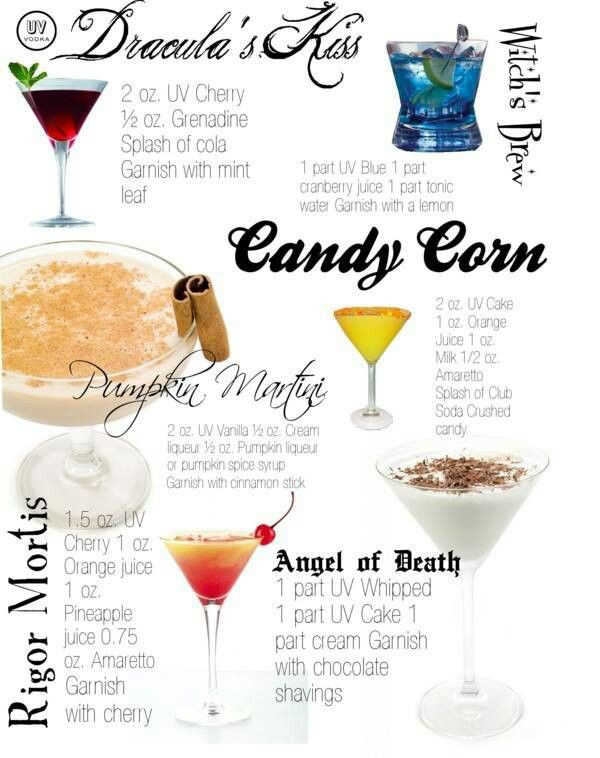 Halloween Alcoholic Drinks Recipes
 Halloween Ideas 6 Spooky Cocktails