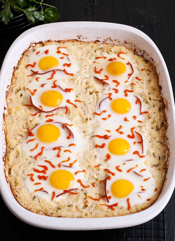 Halloween Breakfast Recipes
 Gluten Free Eyeball Breakfast Casserole Recipe