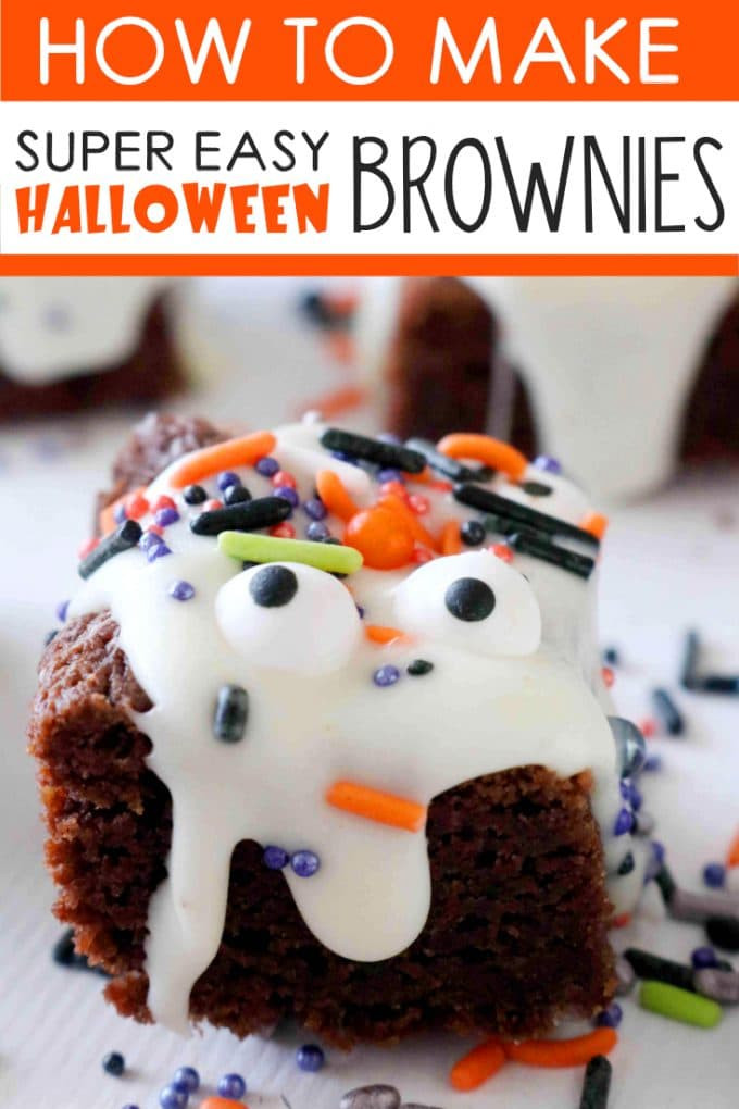 Halloween Brownies Decorating
 Halloween Brownies
