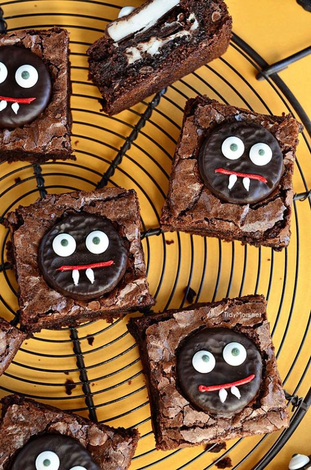 Halloween Brownies Ideas
 13 Fun and Spooky Halloween Party Food Ideas For Your