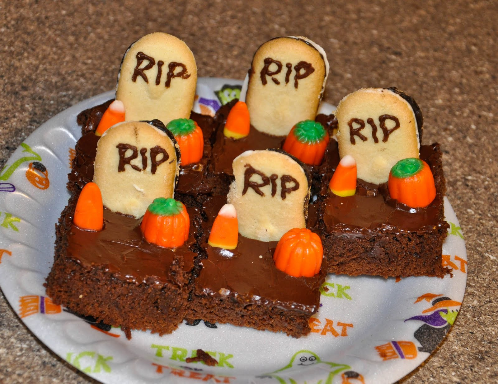 Halloween Brownies Recipes
 Michelle s Recipe Box Halloween Brownies