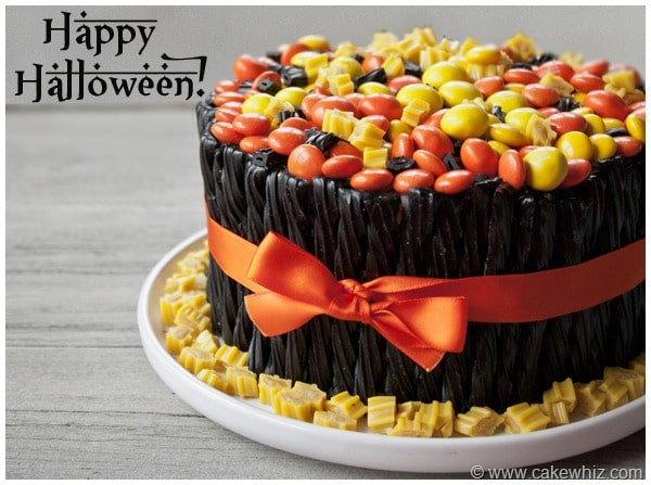 Halloween Candy Cakes
 Halloween Candy Cake