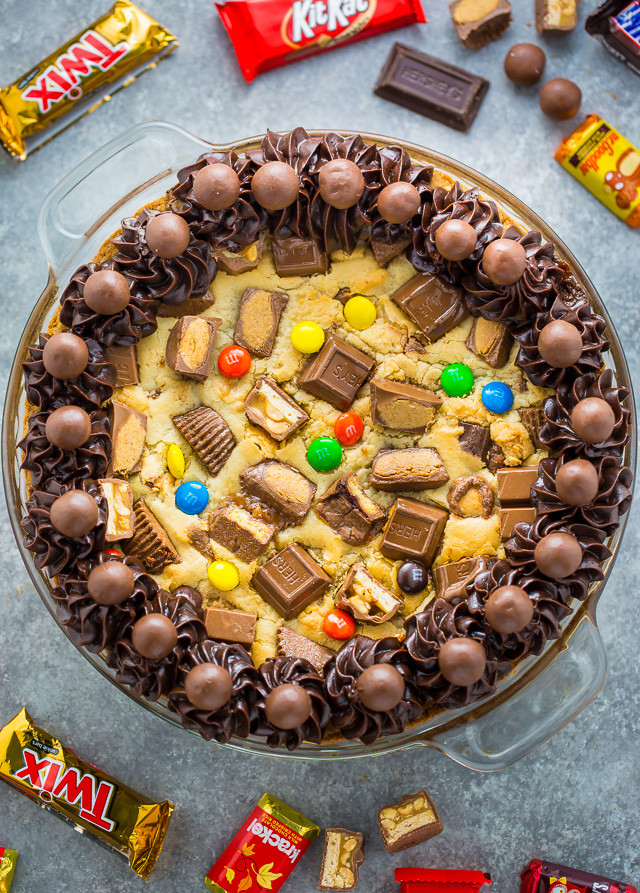 Halloween Cookie Cakes
 Halloween Candy Cookie Cake Baker by Nature