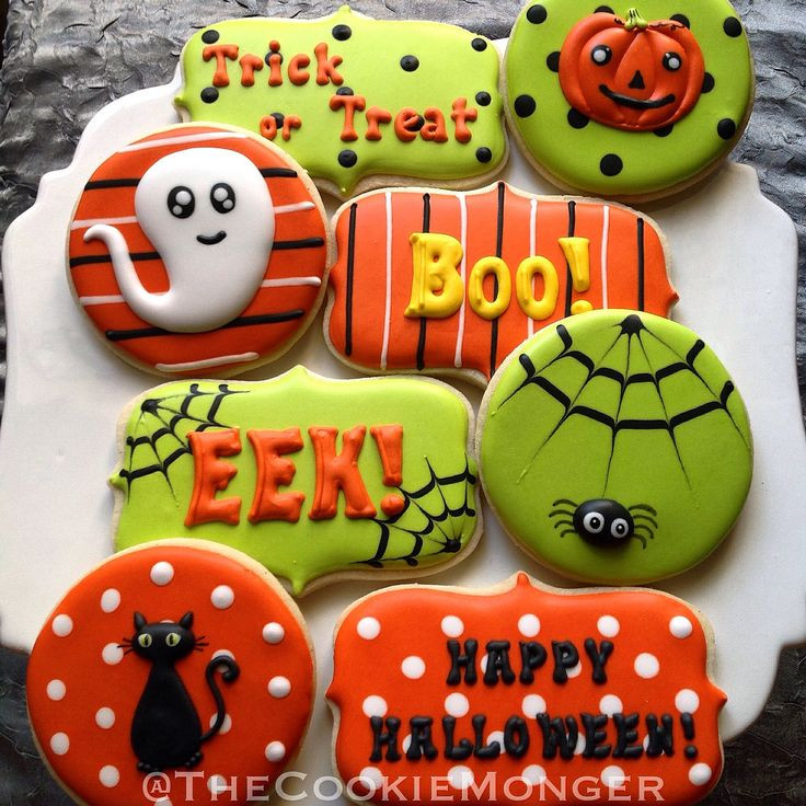 Halloween Cookies Decorations
 468 best images about munity Cookie Contest Love Is