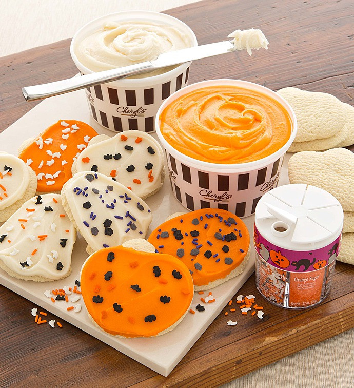 Halloween Cookies Decorations
 Halloween Cutout Cookie Decorating Kit