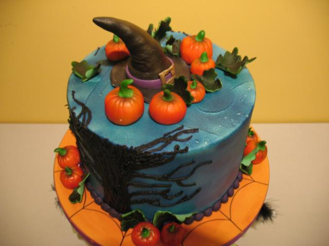 Halloween Decorated Cakes
 Custom Decorated Halloween Cake MD