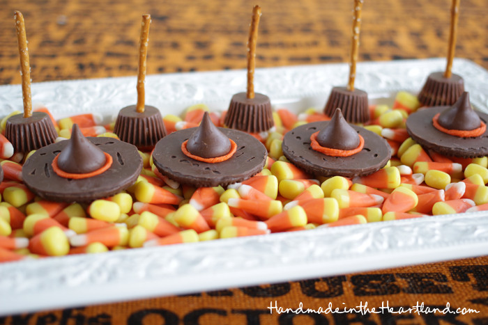 Halloween Desserts For Adults
 Easy Candy Witch Hats & Broomsticks