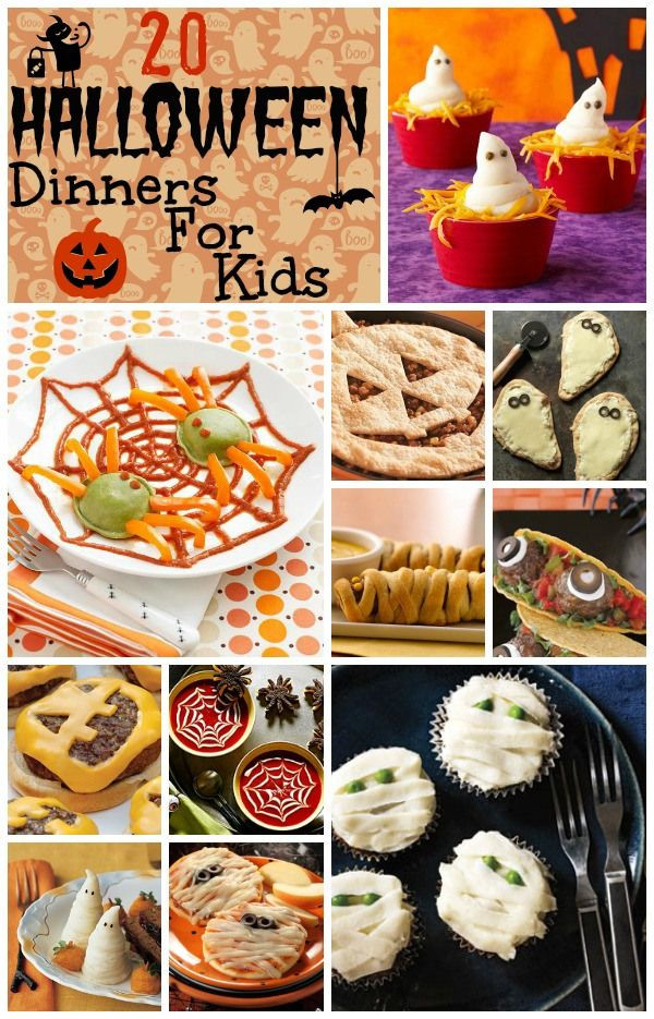 Halloween Dinner Ideas For Kids
 17 Best ideas about Halloween Dinner on Pinterest