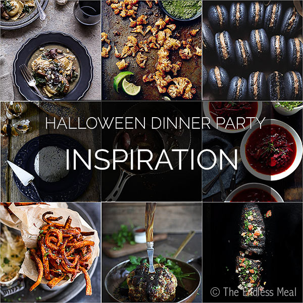 Halloween Dinner Menus
 Halloween Dinner Party Menu Inspiration