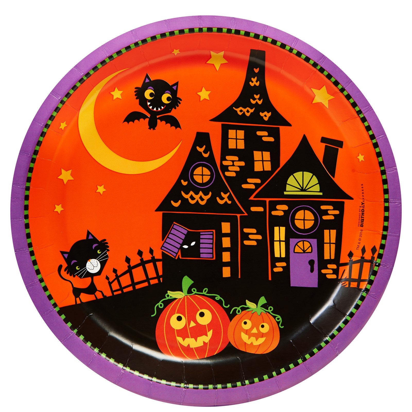 Halloween Dinner Plates
 Trick or Treat Halloween Dinner Plates 8