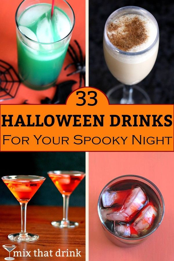 Halloween Drinks Alcoholic
 33 Halloween drinks for your spooky night