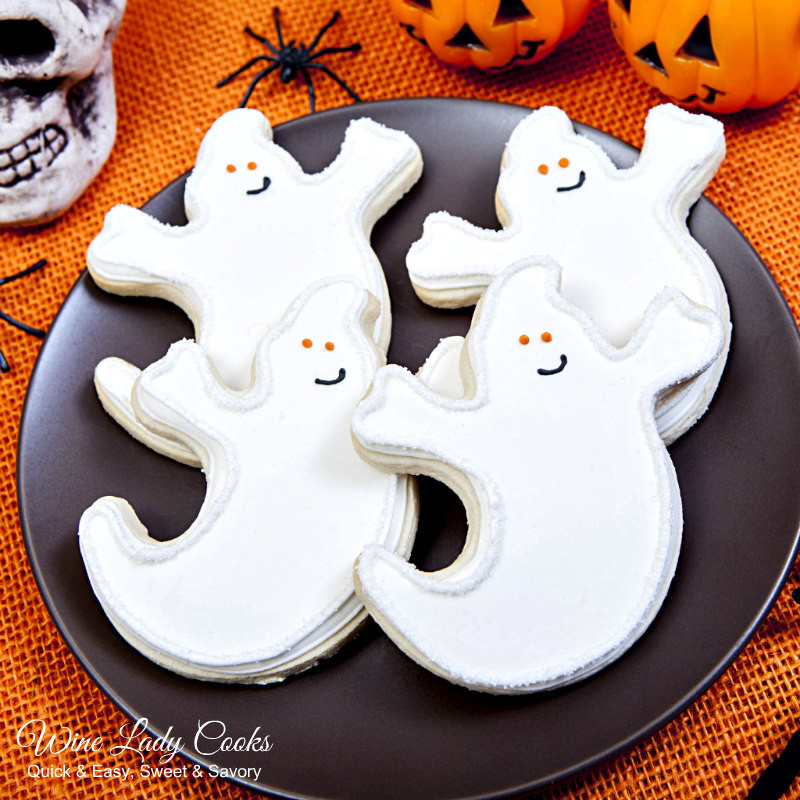 Halloween Ghost Cookies
 Halloween Ghost Cookies