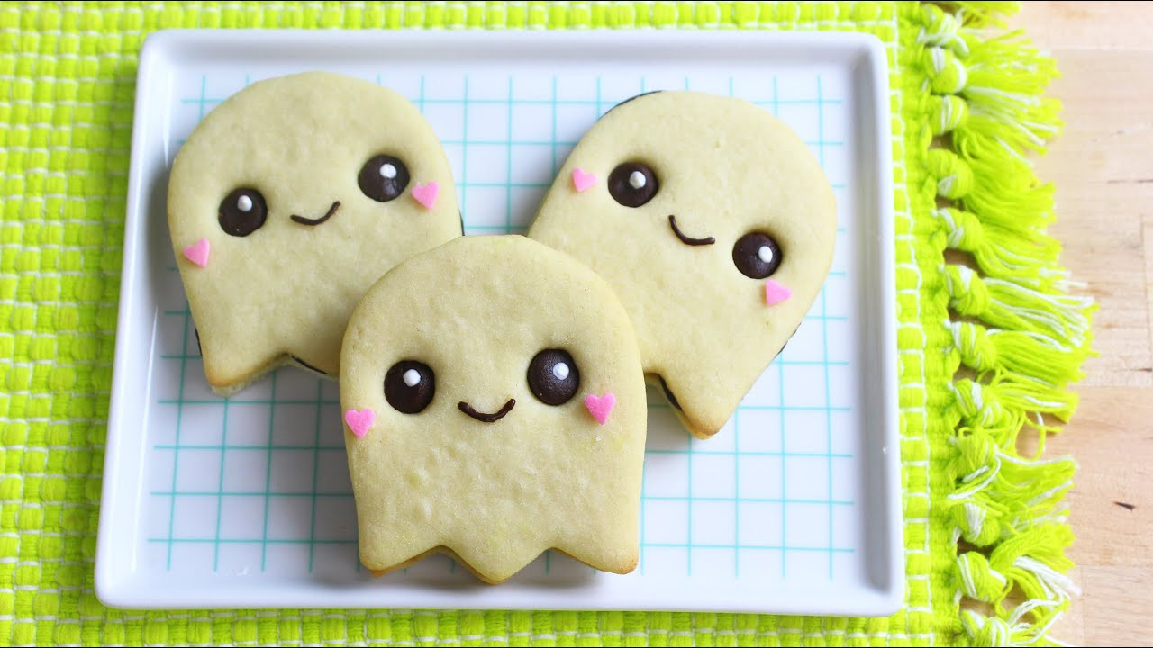 Halloween Ghost Cookies
 How to Make Halloween Ghost Cookies