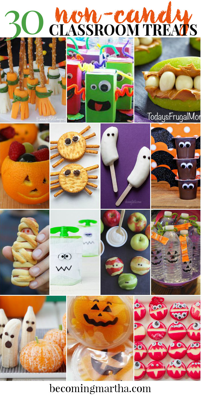 Halloween Healthy Snacks For Classroom
 30 Non Candy Classroom Halloween Treats The Simply