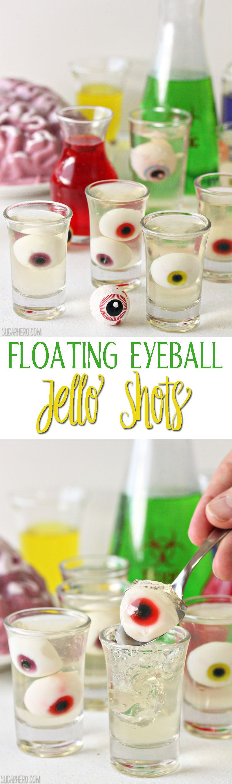 Halloween Jello Shots And Drinks
 Check out Floating Eyeball Jello Shots It s so easy to