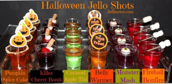 Halloween Jello Shots And Drinks
 HALLOWEEN JELLO SHOTS Jellinator