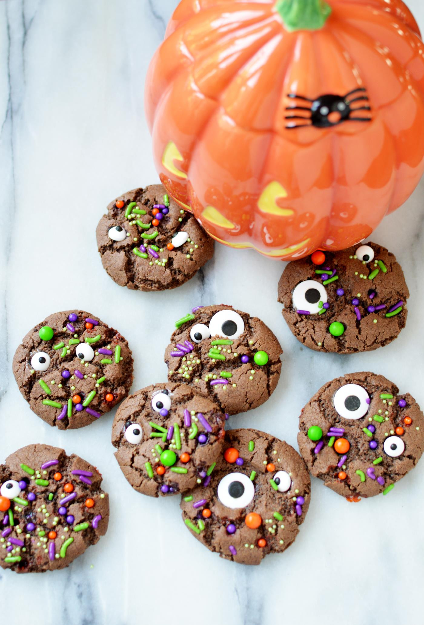 Halloween Monster Cookies
 Make These Adorable Halloween Monster Cookies From Scratch