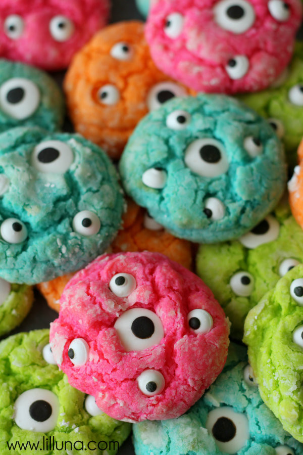 Halloween Monster Cookies
 Halloween Recipes Monster Treats The 36th AVENUE