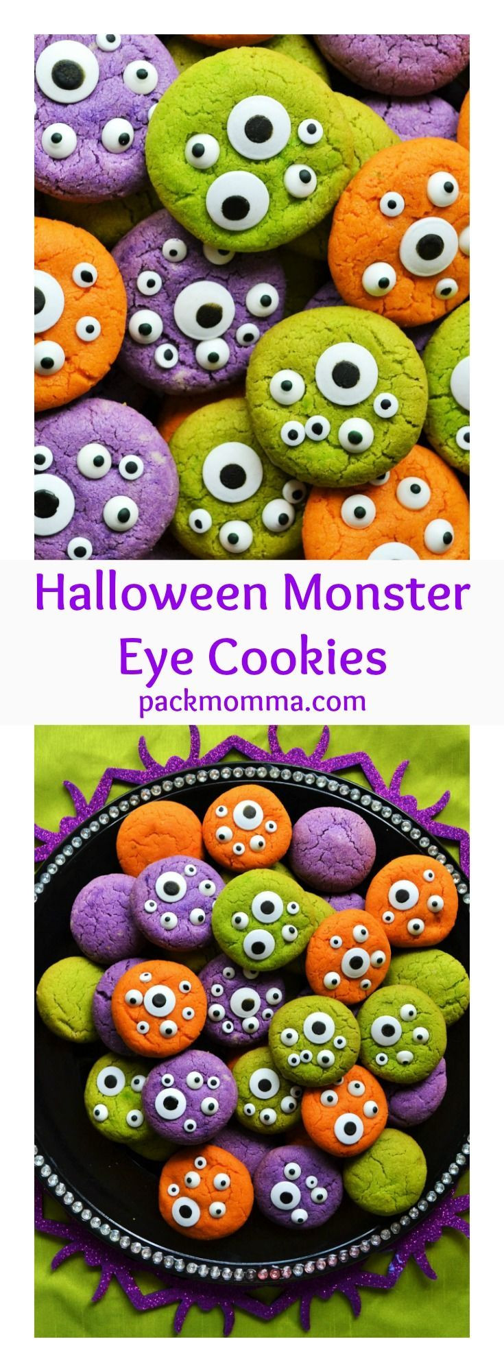 Halloween Monster Cookies
 37 best Scary Meatballs images on Pinterest