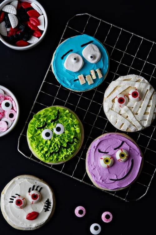 Halloween Monster Cookies
 Halloween Monster Cookies