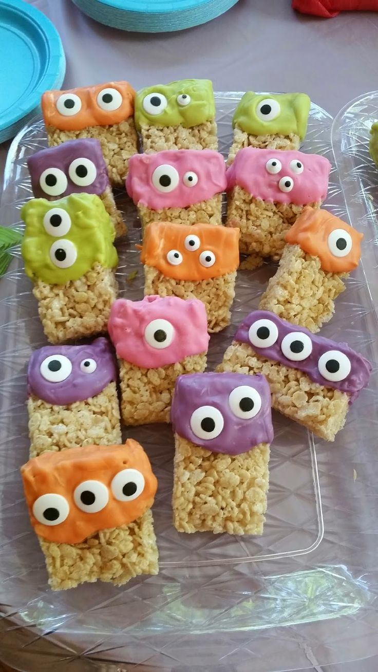 Halloween Monster Cookies
 Eyeball Treats