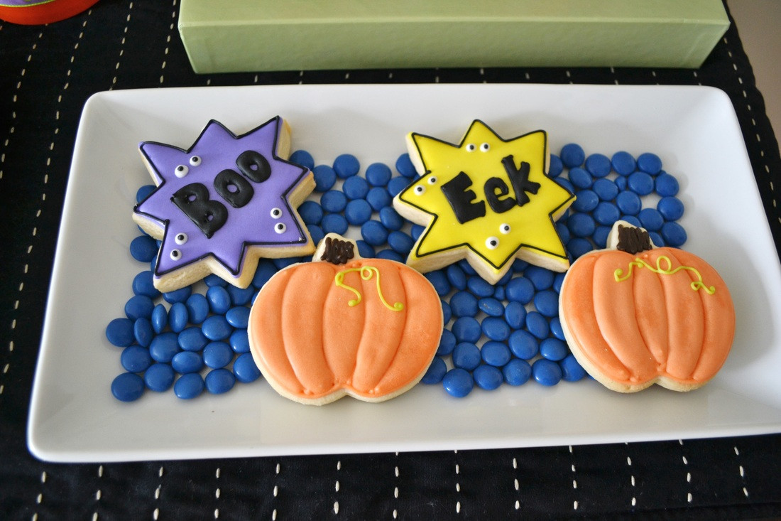 Halloween Party Cookies
 Monster Bash Halloween Party