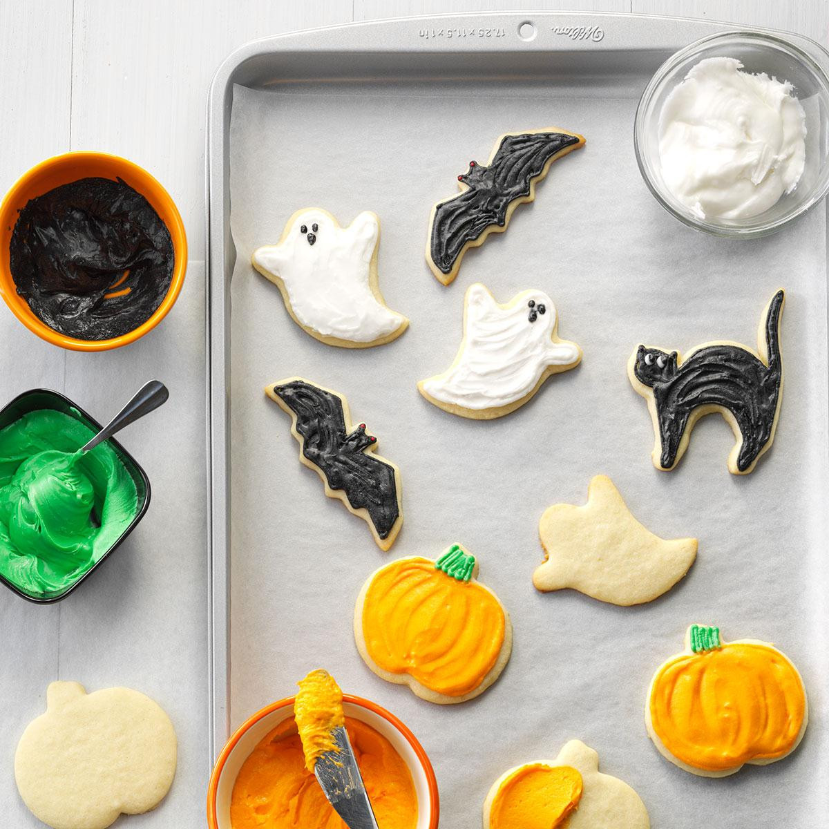 Halloween Party Cookies
 Halloween Party Cutout Cookies Recipe