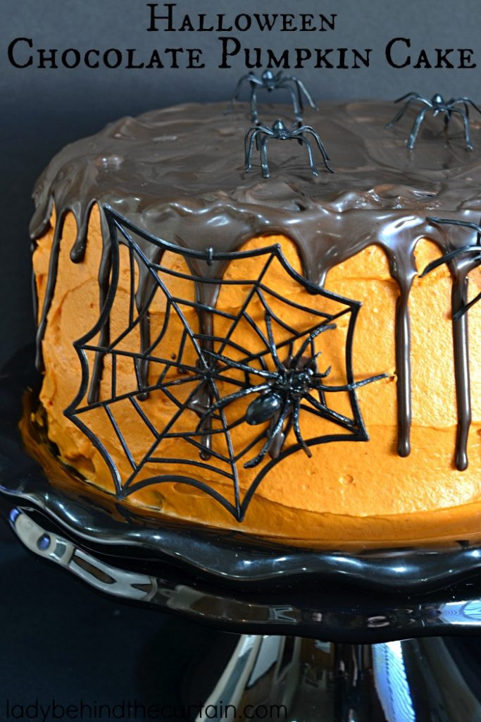 Halloween Pumkin Cakes
 Halloween Chocolate Pumpkin Cake