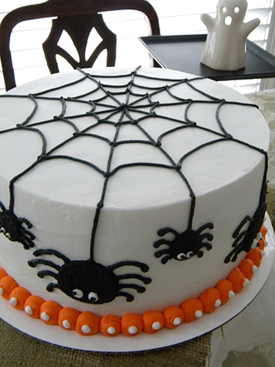 Halloween Spider Cakes
 Spider Cake For Trey CakeCentral
