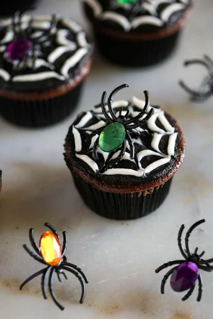 Halloween Spider Cupcakes
 Halloween Spider Cupcakes