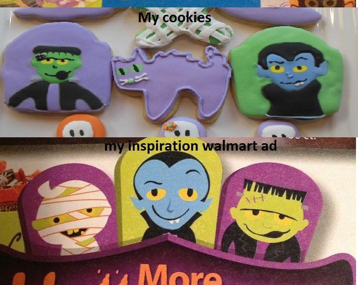 Halloween Sugar Cookies Walmart
 137 best images about Clarisse s Cookies on Pinterest