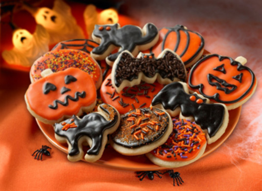 Halloween Sugar Cookies Walmart
 Food Celebrations Halloween Cutout Cookies Walmart