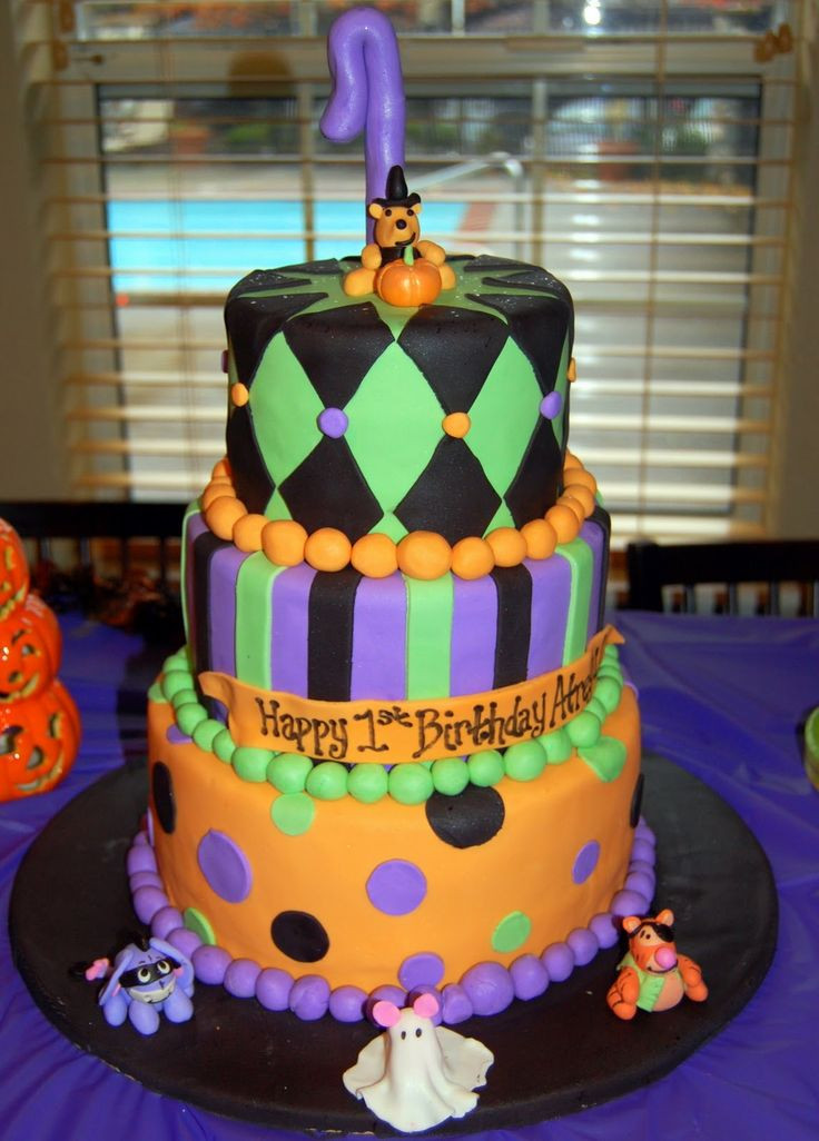 Halloween Themed Birthday Cakes
 Image detail for Rockin Baby Shower and a Winnie the