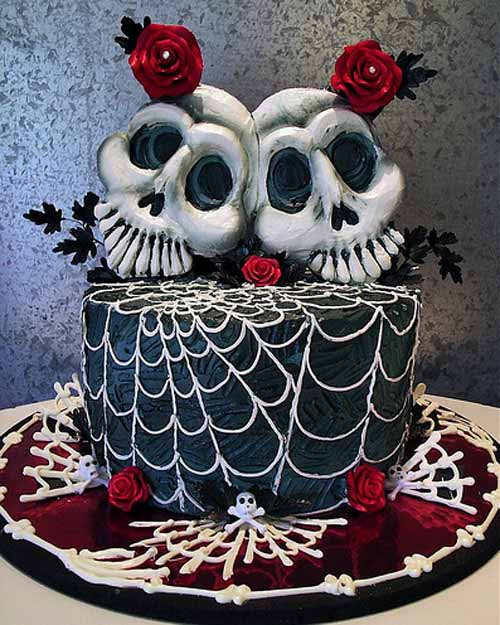 Halloween Wedding Cakes Ideas
 Halloween Countdown Halloween Wedding Cakes