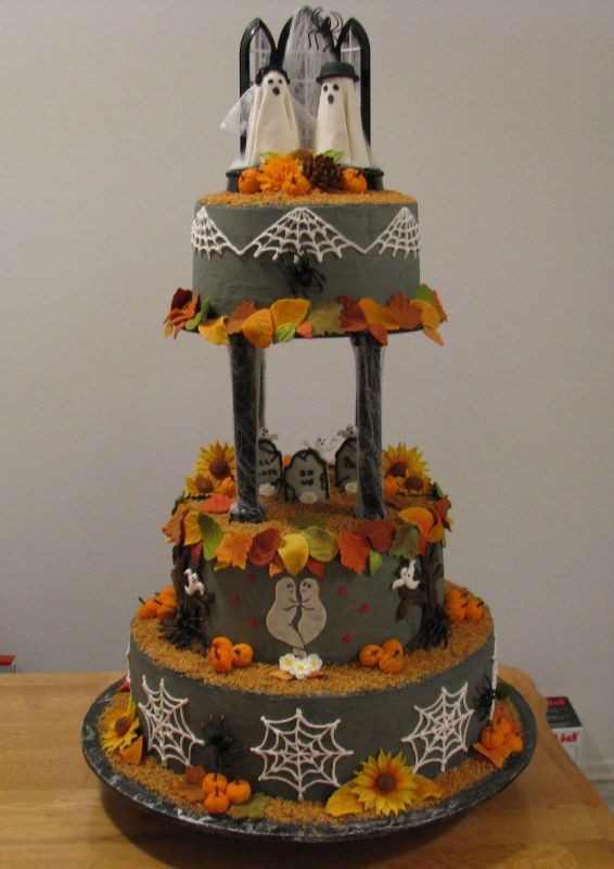 Halloween Wedding Cakes Ideas
 Best Halloween Wedding Cake