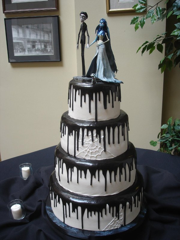 Halloween Wedding Cakes Ideas
 Halloween Themed Wedding Cakes