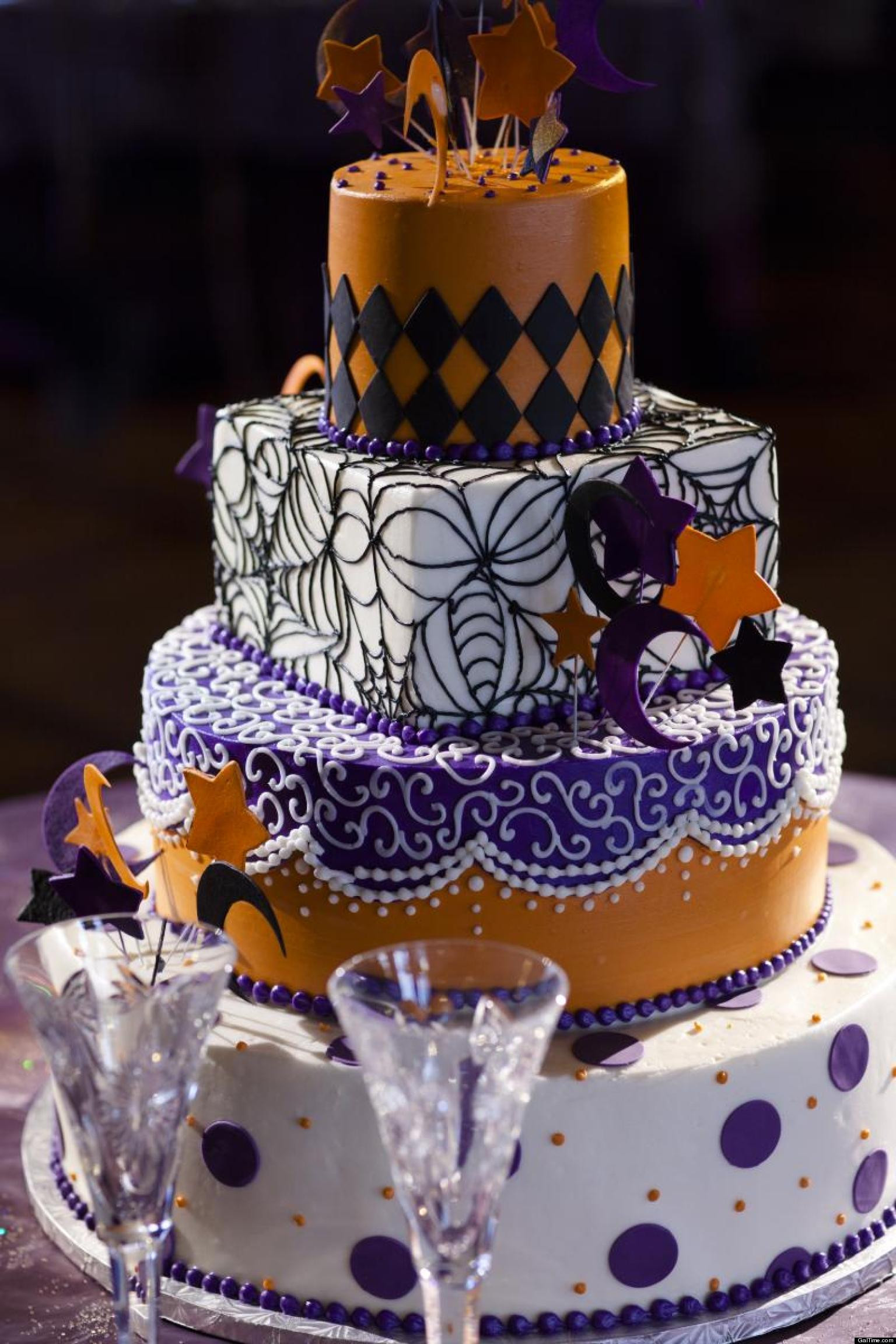 Halloween Wedding Cakes Ideas
 Halloween Weddings Fab Frightening PHOTOS