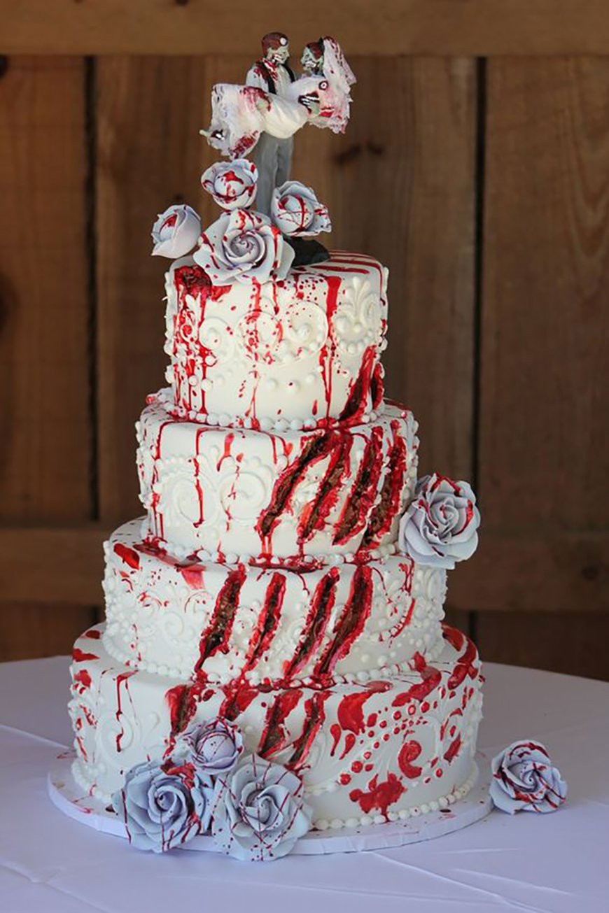 Halloween Wedding Cakes Ideas
 23 Halloween Wedding Cakes